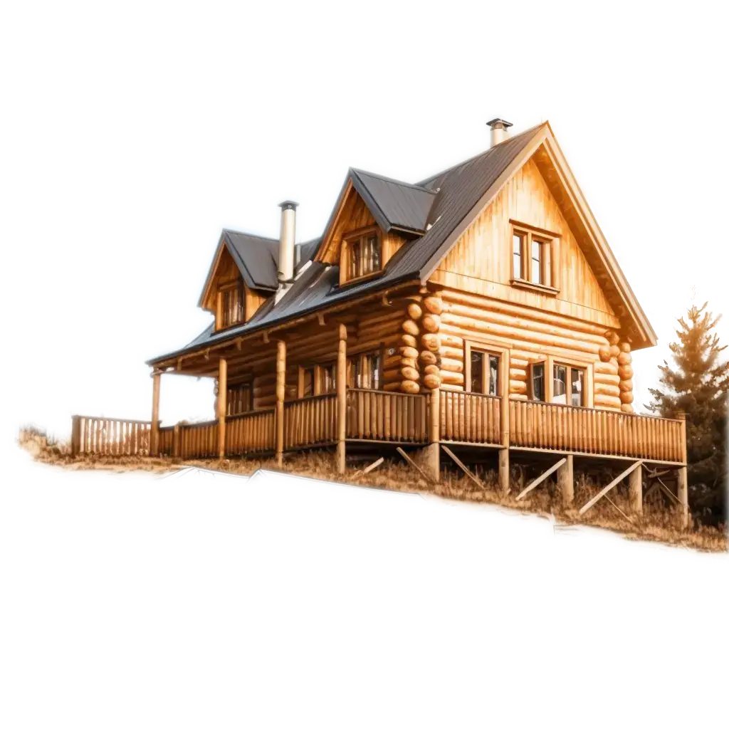 Beskidzkie budownictwo - obróbka drewna